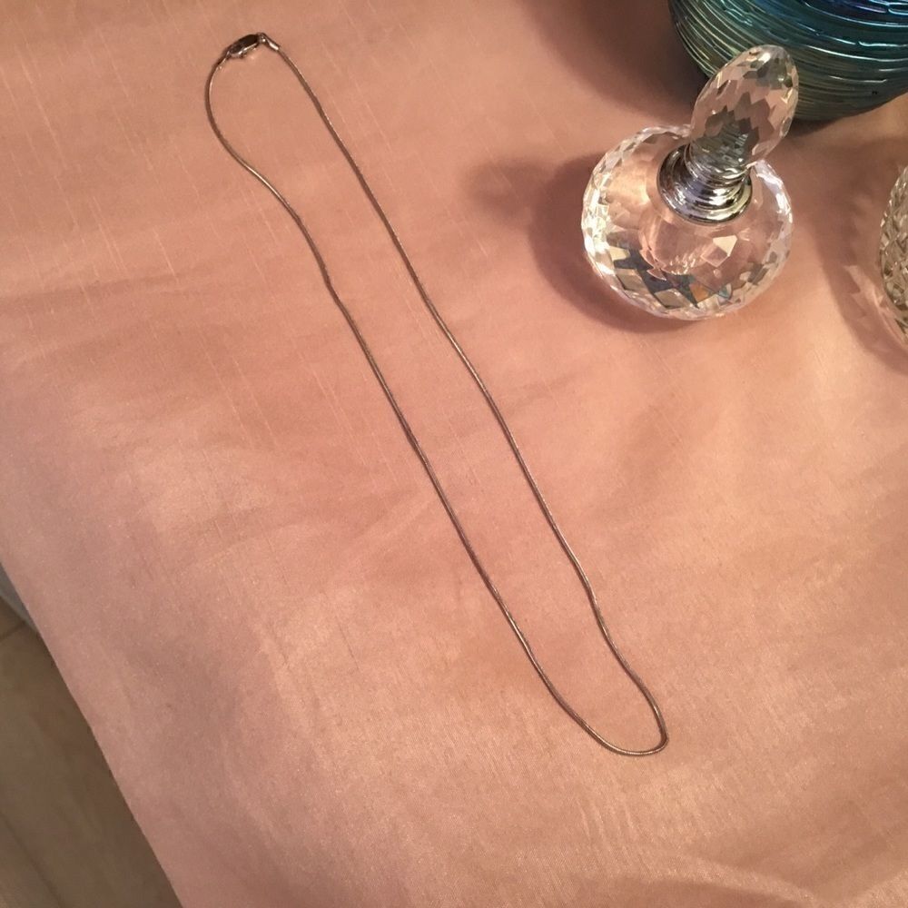 Sterling Silver Snake Chain 15” Length